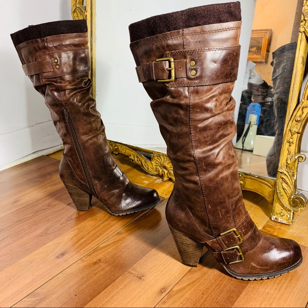 ALDO New distressed leather winter boots